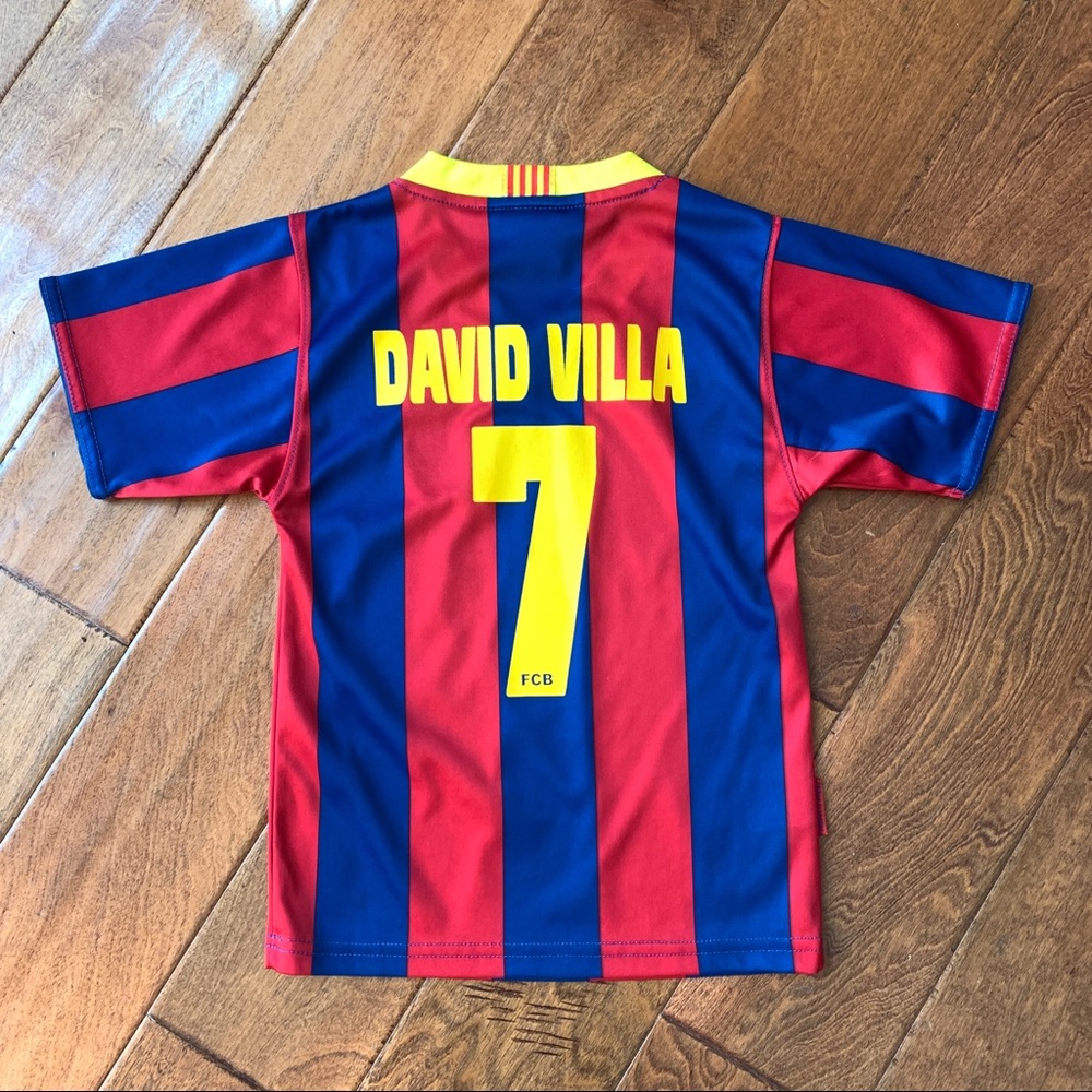 Official FCB David Villa jersey